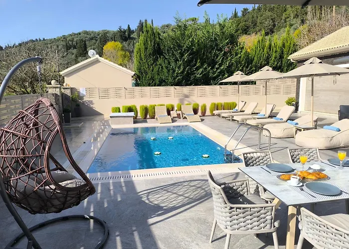 Villa Luxury Matzourana With Private Pool *